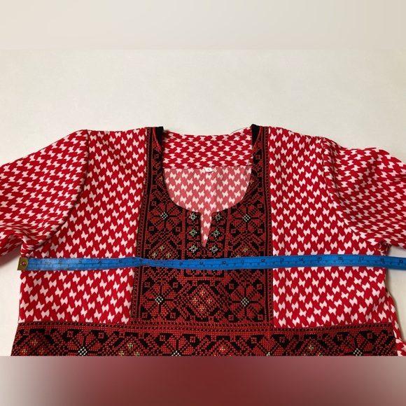 Embroidered Middle Eastern Girls’ Dress Size 9-10 Juniors Brand New - Picture 8 of 11